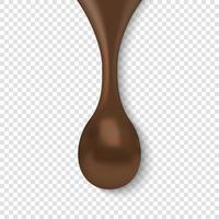 drop of chocolate vector