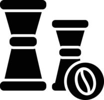 Jiggers Glyph Icon vector