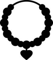 icono de glifo de pulsera vector