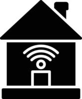 Wifi Glyph Icon vector