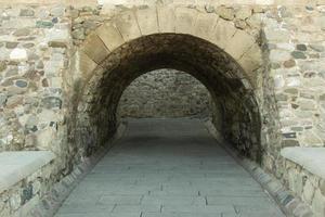 arquitectura antigua en georgia. ciudad cueva. lugares sagrados. foto