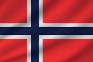 bandera nacional de noruega vector