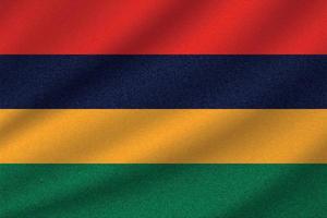 national flag of Mauritius vector