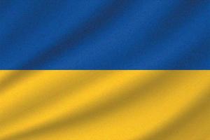 national flag of Ukraine vector