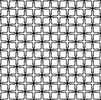 Black and white seamless pattern texture. Greyscale ornamental graphic design. Mosaic ornaments. vector