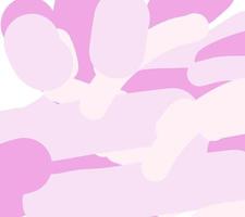 arte vectorial colorido pincel rosa y trazo estilo abstracto pintado a mano vector
