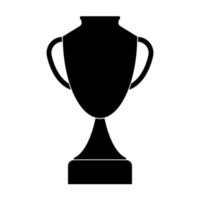 Trophy cup icon vector