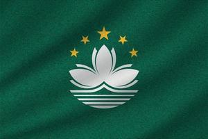 national flag of Macao vector
