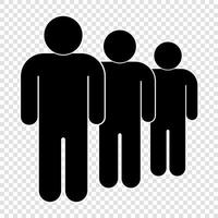 icono de personas vectores