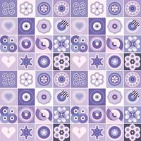 Abstract Patterns Seamless Design vector