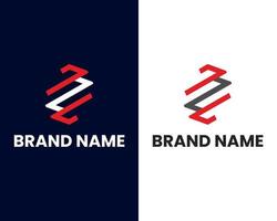 letter s and l mark modern logo design template vector