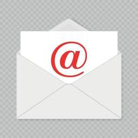 icono de correo ilustración vectorial vector