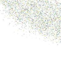 Confetti background vector illustration