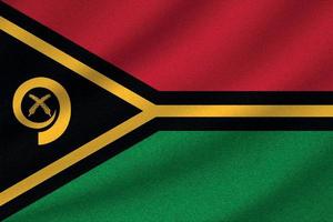 national flag of Vanuatu vector