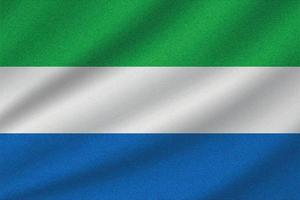 national flag of Sierra Leone vector
