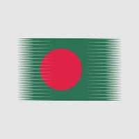 vector de la bandera de bangladesh. bandera nacional