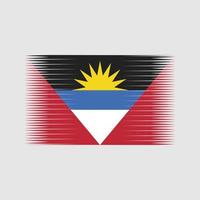 Antigua and Barbuda Flag Vector. National Flag vector