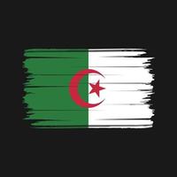 Algeria Flag Brush Vector. National Flag vector