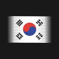 South Korea Flag Vector. National Flag vector