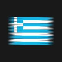 vector de bandera de Grecia. bandera nacional