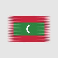 Maldives Flag Vector. National Flag vector