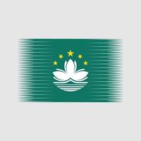 Macau Flag Vector. National Flag vector