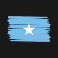 Somalia Flag Brush Vector. National Flag vector