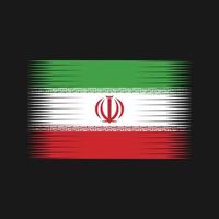 Iran Flag Vector. National Flag vector