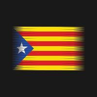 Catalonia Flag Vector. National Flag vector