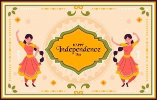 India Independence Day Background vector