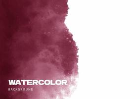 Hand painted abstract watercolor background vector