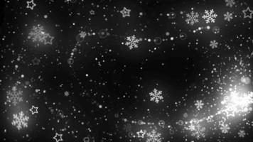 weihnachtswinterübergang mit schwarzem png-hintergrund. 4k Weihnachten Übergang. weitere Elemente in unserem Portfolio. video