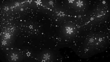 transición de invierno de navidad con fondo negro png. Transición de navidad de 4k. más elementos en nuestro portafolio. video