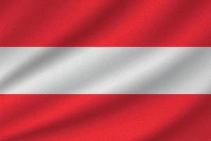 bandera nacional de austria vector