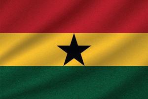 bandera nacional de ghana vector