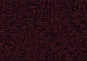 streaming binary code background. vector