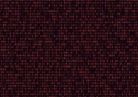 streaming binary code background. vector