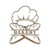 bakery logo concept vector