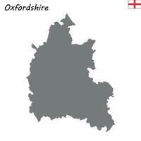 High Quality map is a ceremonial county of England vector