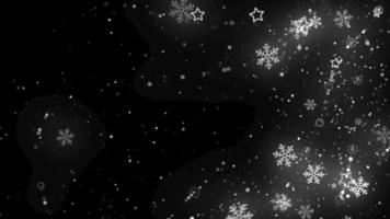 transición de invierno de navidad con fondo negro png. Transición de navidad de 4k. más elementos en nuestro portafolio. video