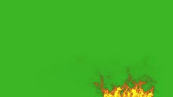 Fire Explosion Transition To The Camera green screen. Realistic fire explosion transition with alpha channel. video