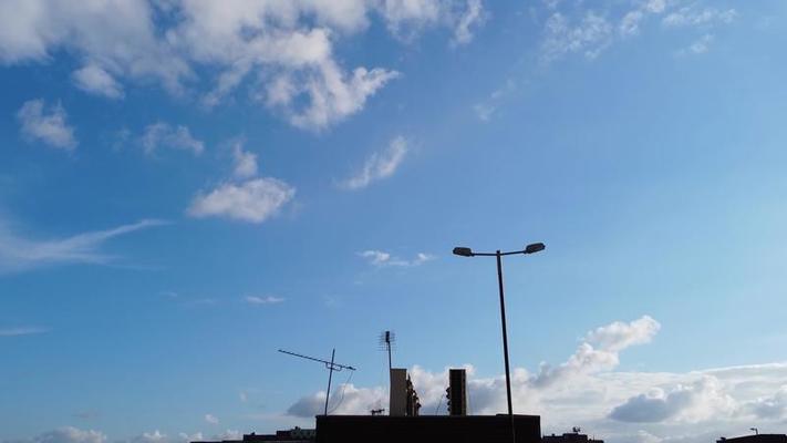 Fast Moving Clouds Stock Video Footage for Free Download