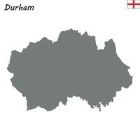 High Quality map is a ceremonial county of England vector