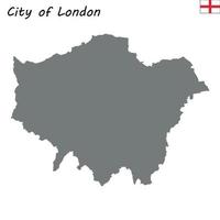 High Quality map is a ceremonial county of England vector