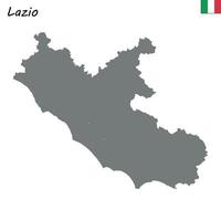 map of  region of Italy vector