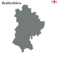 High Quality map is a ceremonial county of England vector