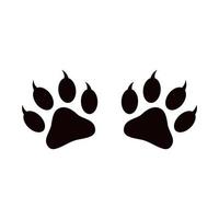 paw sign icon. . Vector illustration