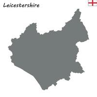 High Quality map is a ceremonial county of England vector