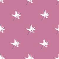 diseño de vector de fondo rosa pastel decorativo con patrón abstracto estrella sin costuras. colorido floral con estilo. fondo floral. trópicos exóticos. diseño de verano. Ilustración de papel tapiz abstracto