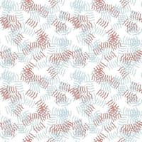Fantasy messy freehand doodle geometric shapes seamless pattern.  Infinity ditsy scribble abstract card, layout. Creative background. Textile, fabric, wrapping paper. vector